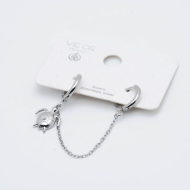 ARETES Y00440 PLATEADO Acero Inoxidable G23