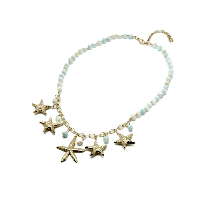 COLLAR Y00439 VERDE Acero Inoxidable