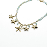 COLLAR Y00439 VERDE Acero Inoxidable