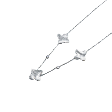 COLLAR ZO13432N Plateado Acero Inoxidable -2D57