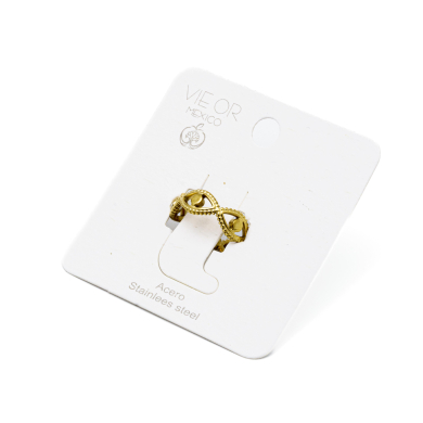 ANILLO ZO14292R Dorado Acero Inoxidable -2A46