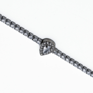 PULSERA ZO13817B Plateado Acero Inoxidable -2B12