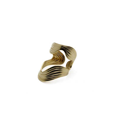 ANILLO ZO14097R Dorado Acero Inoxidable -2A58