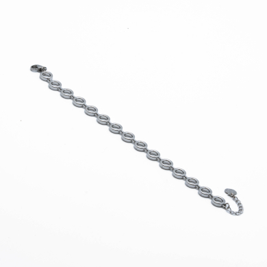 PULSERA ZO14939B Plateado Acero Inoxidable -2B34