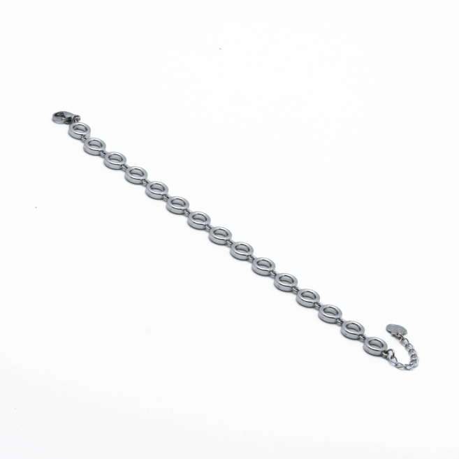 PULSERA ZO14939B Plateado Acero Inoxidable -2B34