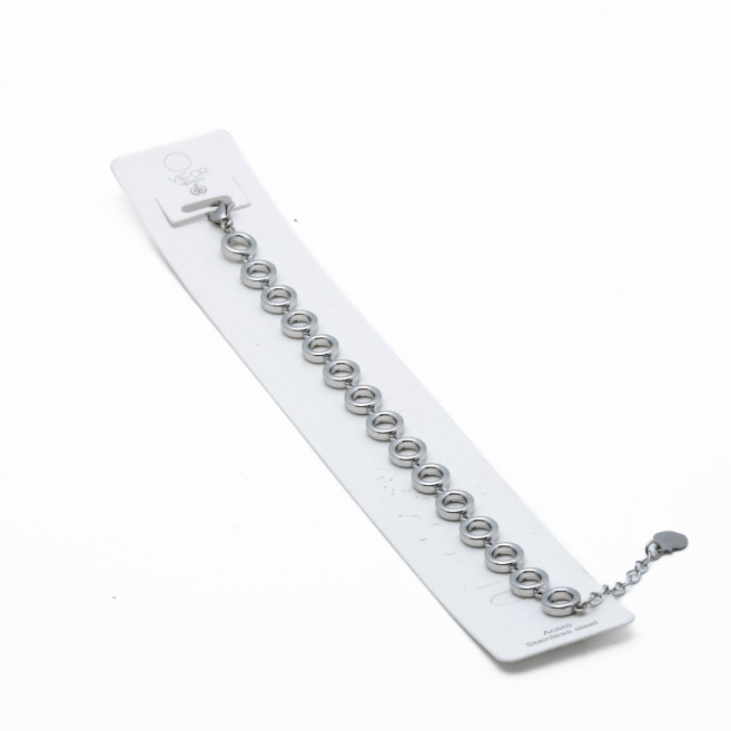 PULSERA ZO14939B Plateado Acero Inoxidable -2B34