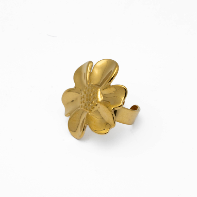 ANILLO Y00302 DORADO Acero Inoxidable A54