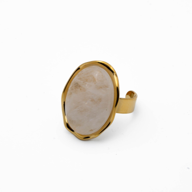 ANILLO Y00428 BLANCO Acero Inoxidable 2A26