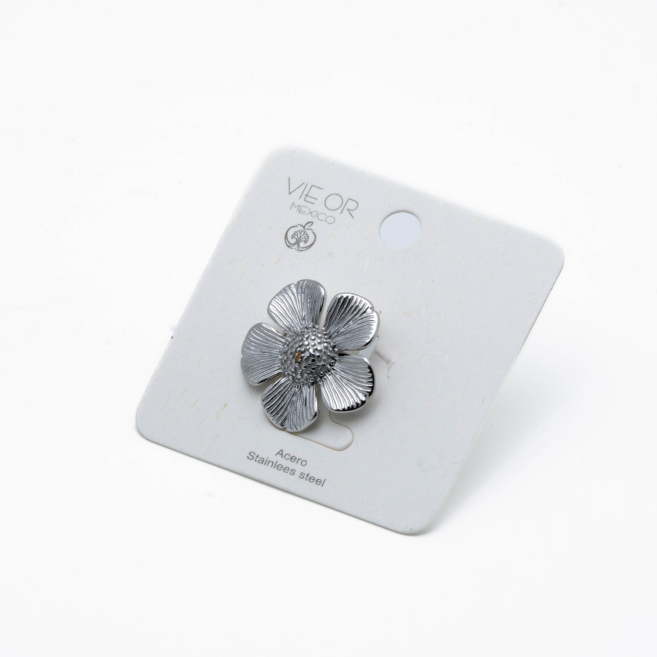 ANILLO Y00359 PLATEADO Acero Inoxidable 2A12