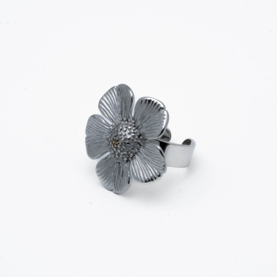 ANILLO Y00359 PLATEADO Acero Inoxidable 2A12