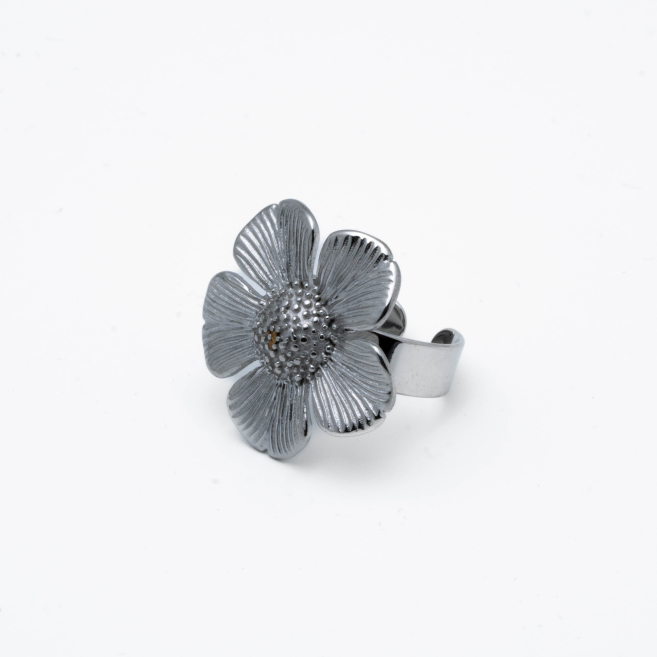 ANILLO Y00359 PLATEADO Acero Inoxidable 2A12