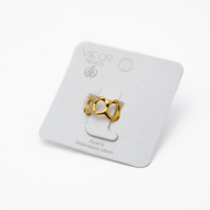 ANILLO ZO14101R Dorado Acero Inoxidable -2A44