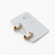 ARETES ZO10541E/9MM/250 Dorado Acero Inoxidable -F22