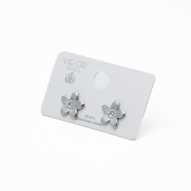 ARETES Y00486 PLATEADO Acero Inoxidable G32