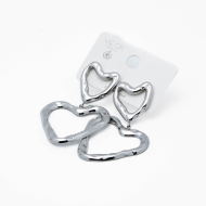 ARETES Y00291 PLATEADO Acero Inoxidable G27