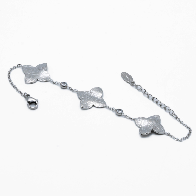 PULSERA ZO13431B Plateado Acero Inoxidable -2B48