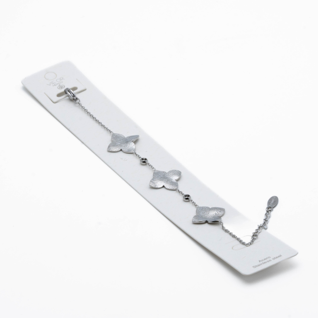 PULSERA ZO13431B Plateado Acero Inoxidable -2B48
