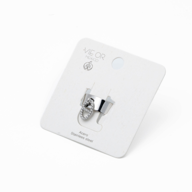 ANILLO Y00402 PLATEADO Acero Inoxidable A16