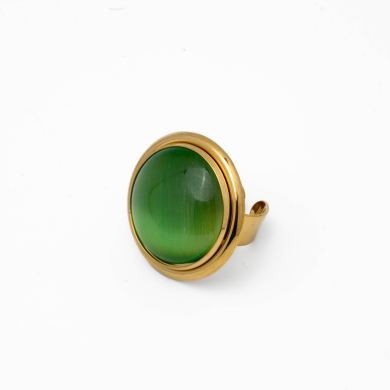 ANILLO Y00303 VERDE Acero Inoxidable 2A45