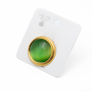 ANILLO Y00303 VERDE Acero Inoxidable 2A45