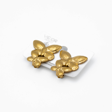 ARETE Y00380 PINZA DORADO Acero Inoxidable G33