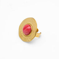 ANILLO Y00502 FUXIA Acero Inoxidable 2A45