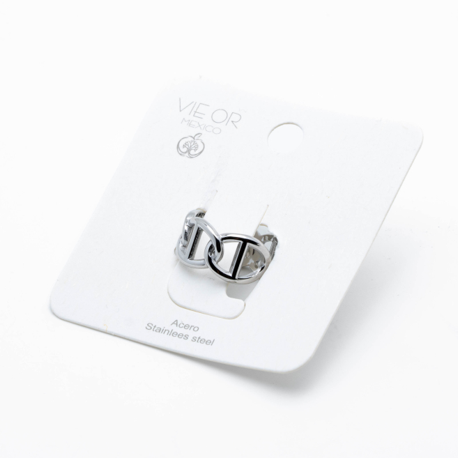 ANILLO Y00450 PLATEADO Acero Inoxidable 2A33