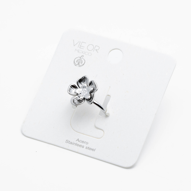 ANILLO Y00527 PLATEADO Acero Inoxidable 2A11