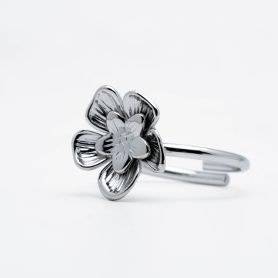 ANILLO Y00527 PLATEADO Acero Inoxidable 2A11