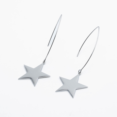 ARETES Y00548 PLATEADO Acero Inoxidable G27