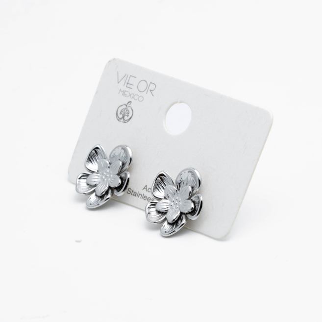 ARETES Y00526 PLATEADO Acero Inoxidable G32