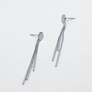 ARETES Y00473 PLATEADO Acero Inoxidable F45