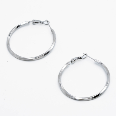 ARETES Y00531 40MM PLATEADO Acero Inoxidable F47