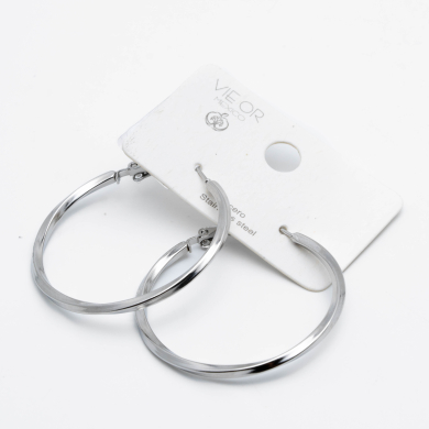 ARETES Y00531 40MM PLATEADO Acero Inoxidable F47