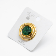 ANILLO Y00536 VERDE Acero Inoxidable 2A14