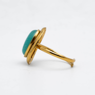 ANILLO Y00456 AZUL Acero Inoxidable 2A48