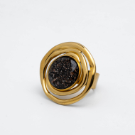 ANILLO Y00536 MARRON Acero Inoxidable 2A14