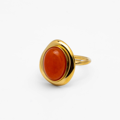 ANILLO Y00456 NARANJA Acero Inoxidable 2A58