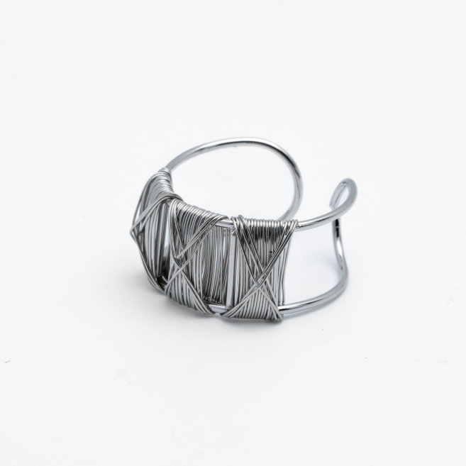 ANILLO Y00539 PLATEADO Acero Inoxidable 2A34
