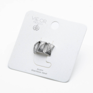 ANILLO Y00539 PLATEADO Acero Inoxidable 2A34