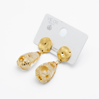 ARETES Y00483 BEIG Acero Inoxidable G24