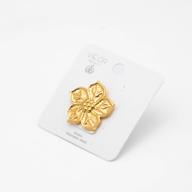 ANILLO Y00293 DORADO Acero Inoxidable A54