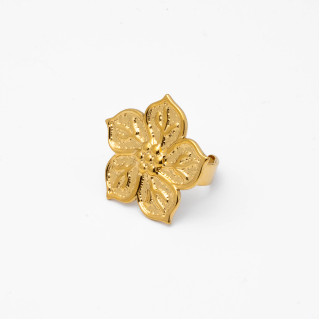 ANILLO Y00293 DORADO Acero Inoxidable A54