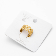 ANILLO ZO14107R Dorado Acero Inoxidable -2A25