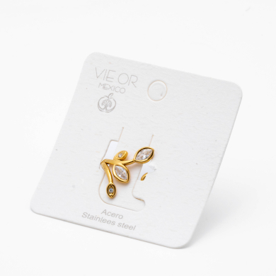 ANILLO ZO14321R Dorado Acero Inoxidable -A22