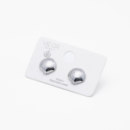 ARETES Y00529 PLATEADO Acero Inoxidable F32