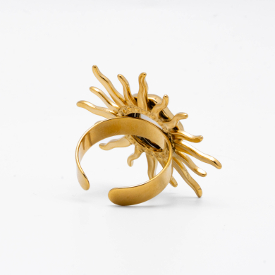 ANILLO Y00358 BLANCO Acero Inoxidable 2B45