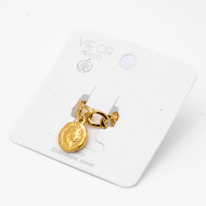 ANILLO ZO14068R Dorado Acero Inoxidable -2A33