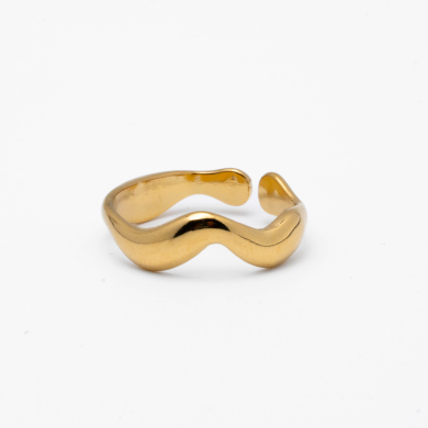ANILLO ZO14295R Dorado Acero Inoxidable -2A21
