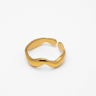 ANILLO ZO14295R Dorado Acero Inoxidable -2A21